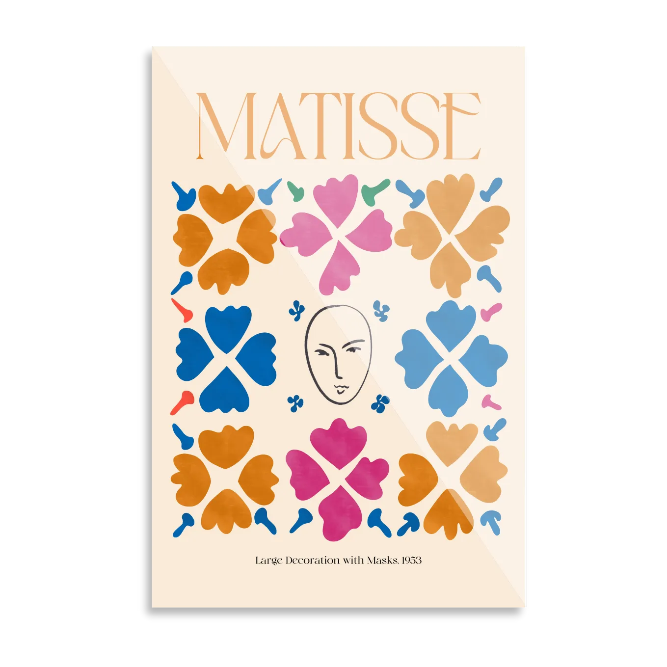 Matisse Large Decoration with masks, 1953 #1