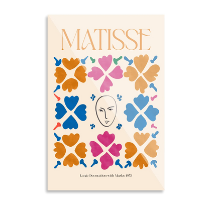 Matisse Large Decoration with masks, 1953 #1