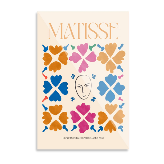 Matisse Large Decoration with masks, 1953 #1