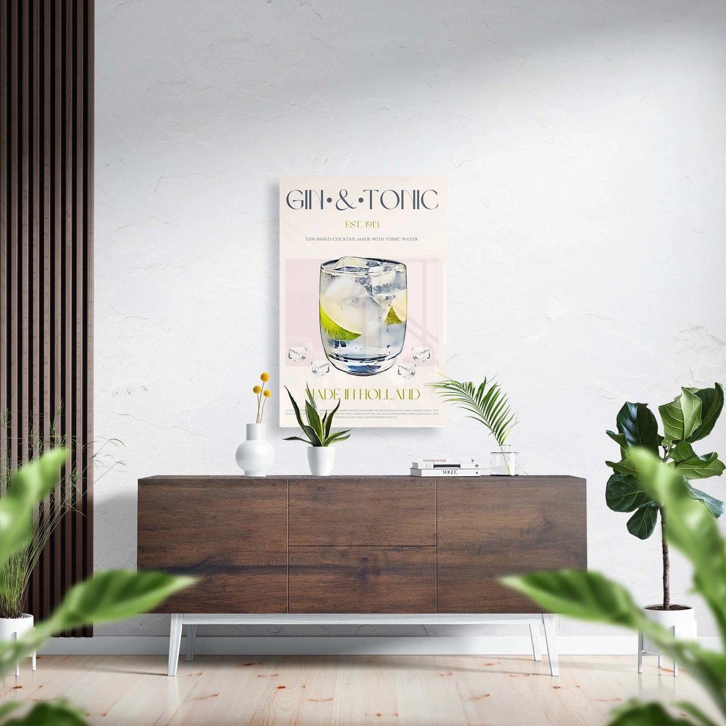 GIn & Tonic Cocktail Est. 1913