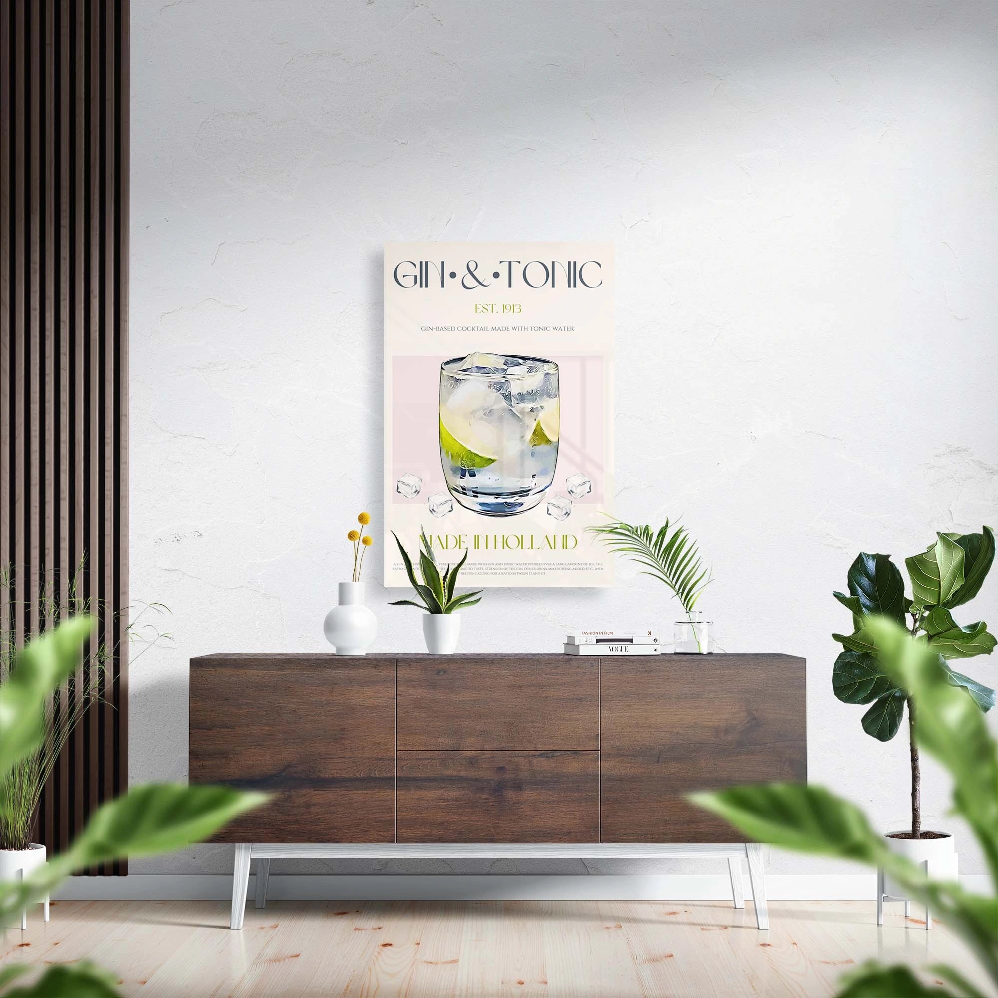 GIn &amp; Tonic Cocktail Est. 1913