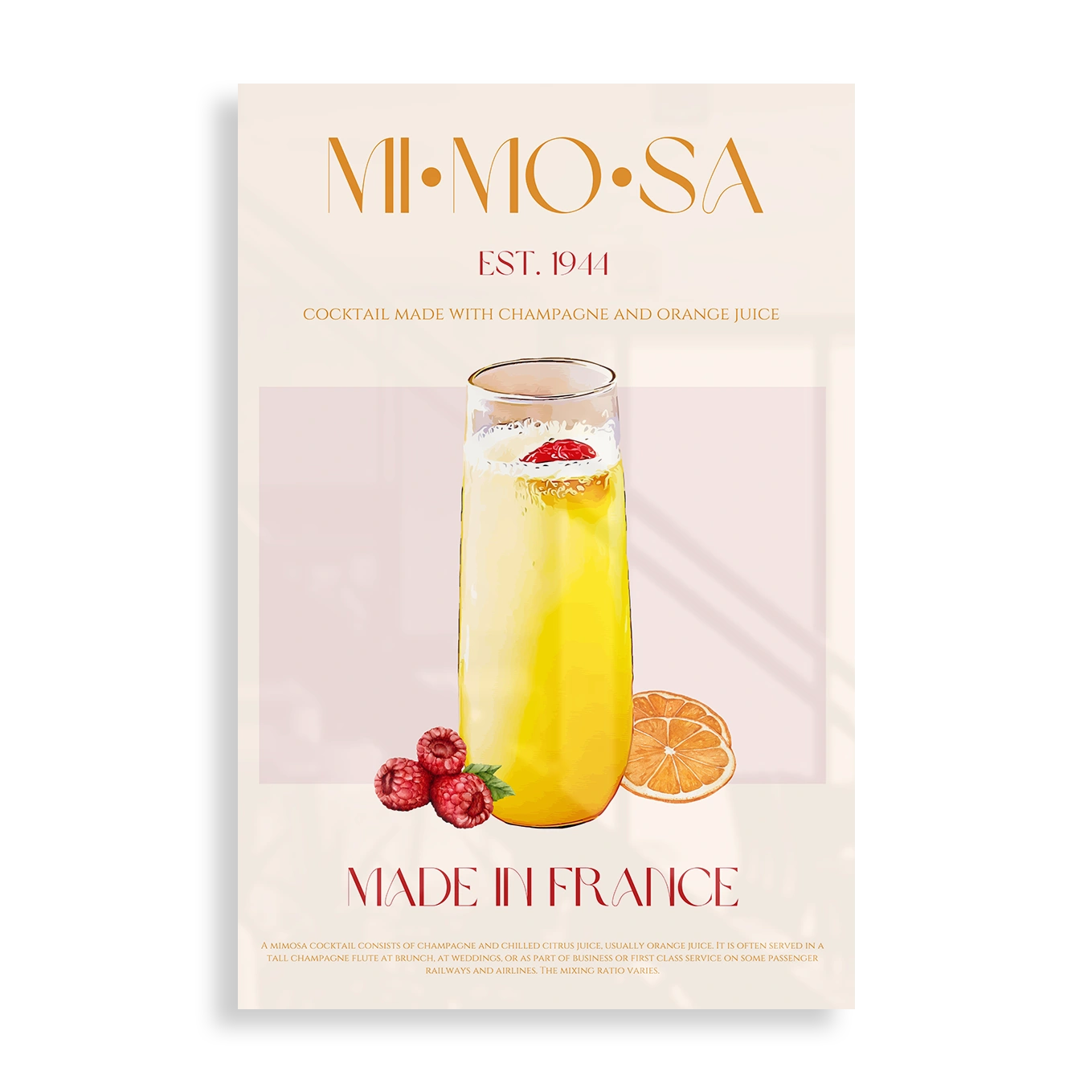 Mimosa Cocktail Est. 1944
