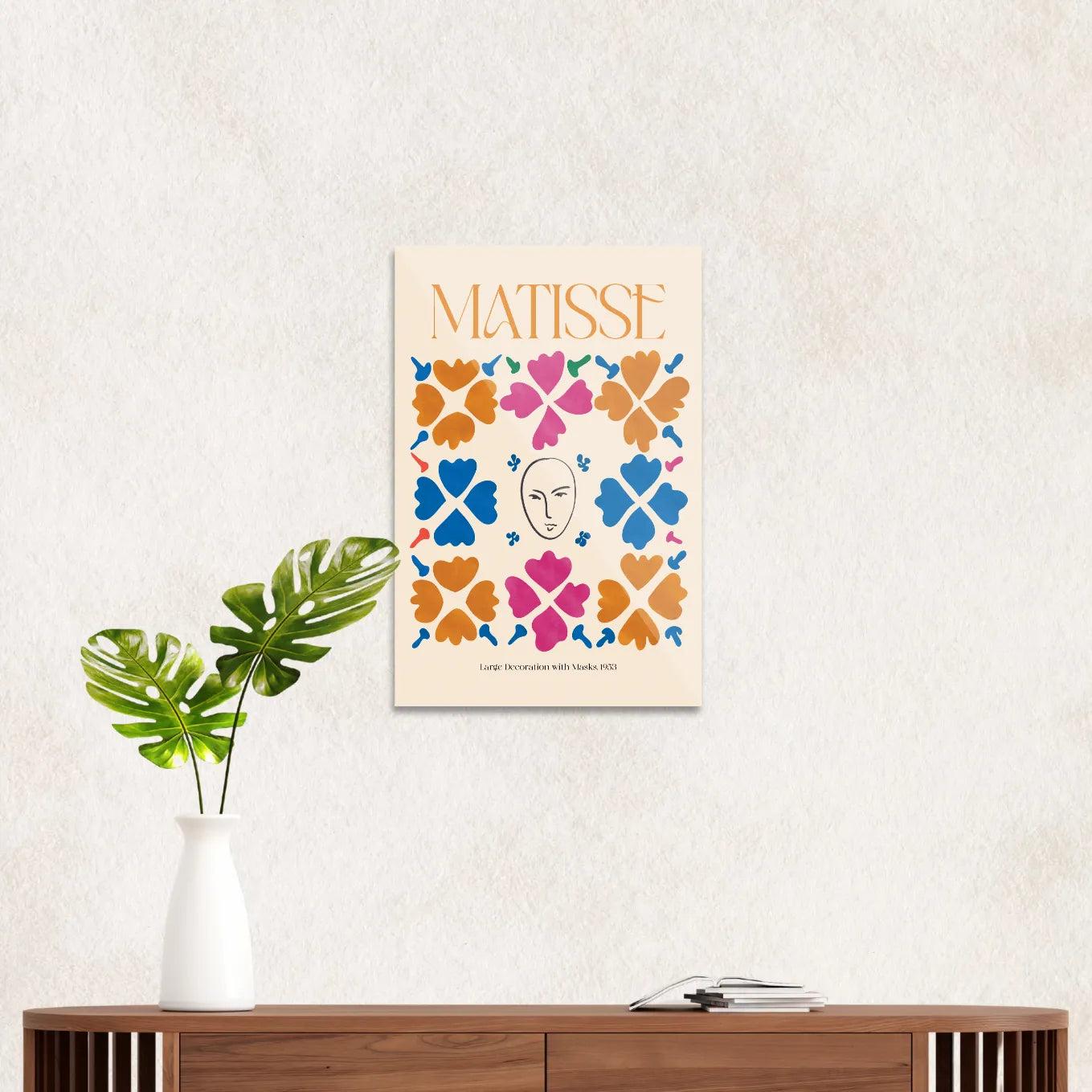 Matisse Large Decoration with masks, 1953 #1