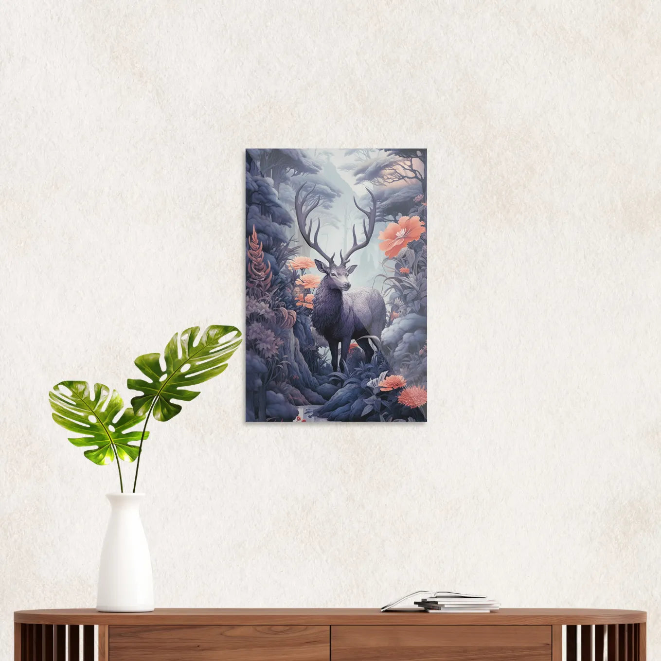 Red deer in beautiful nature