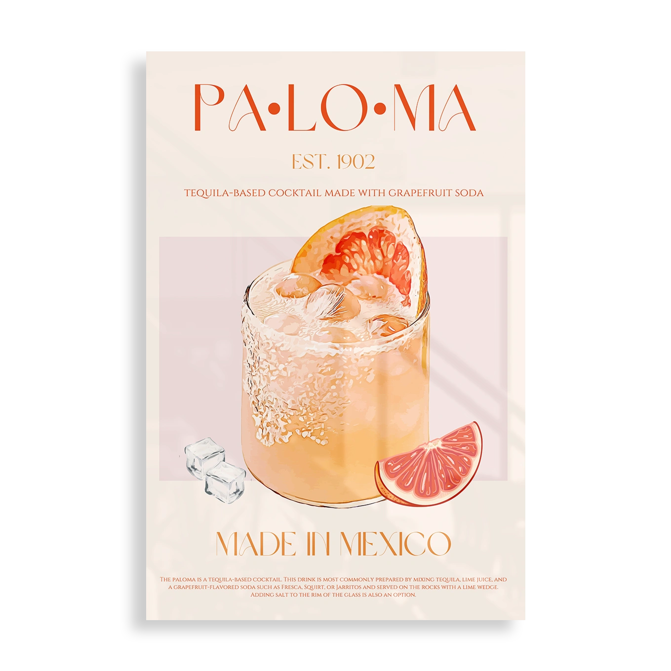 Palova Cocktail Est. 1902