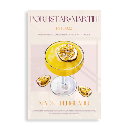 Pornstar Martini Cocktail Est. 1922