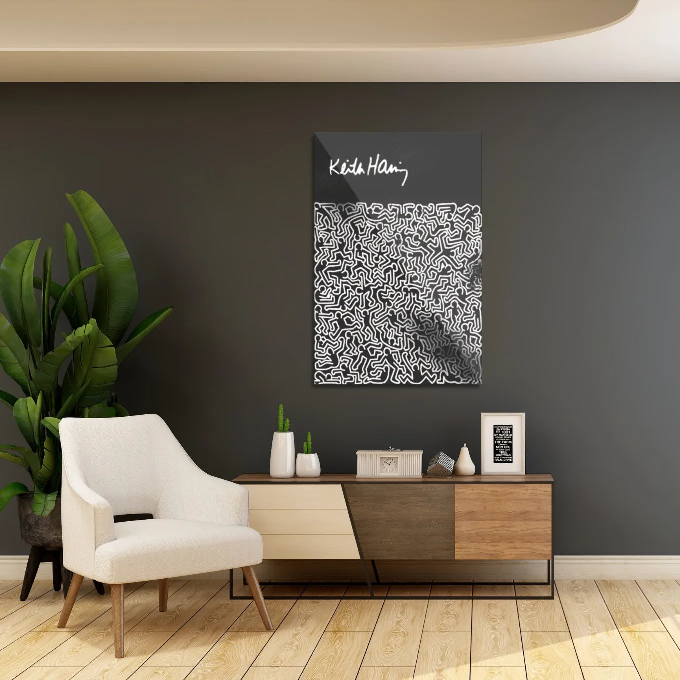 Keith Haring "Silhouettes" 1