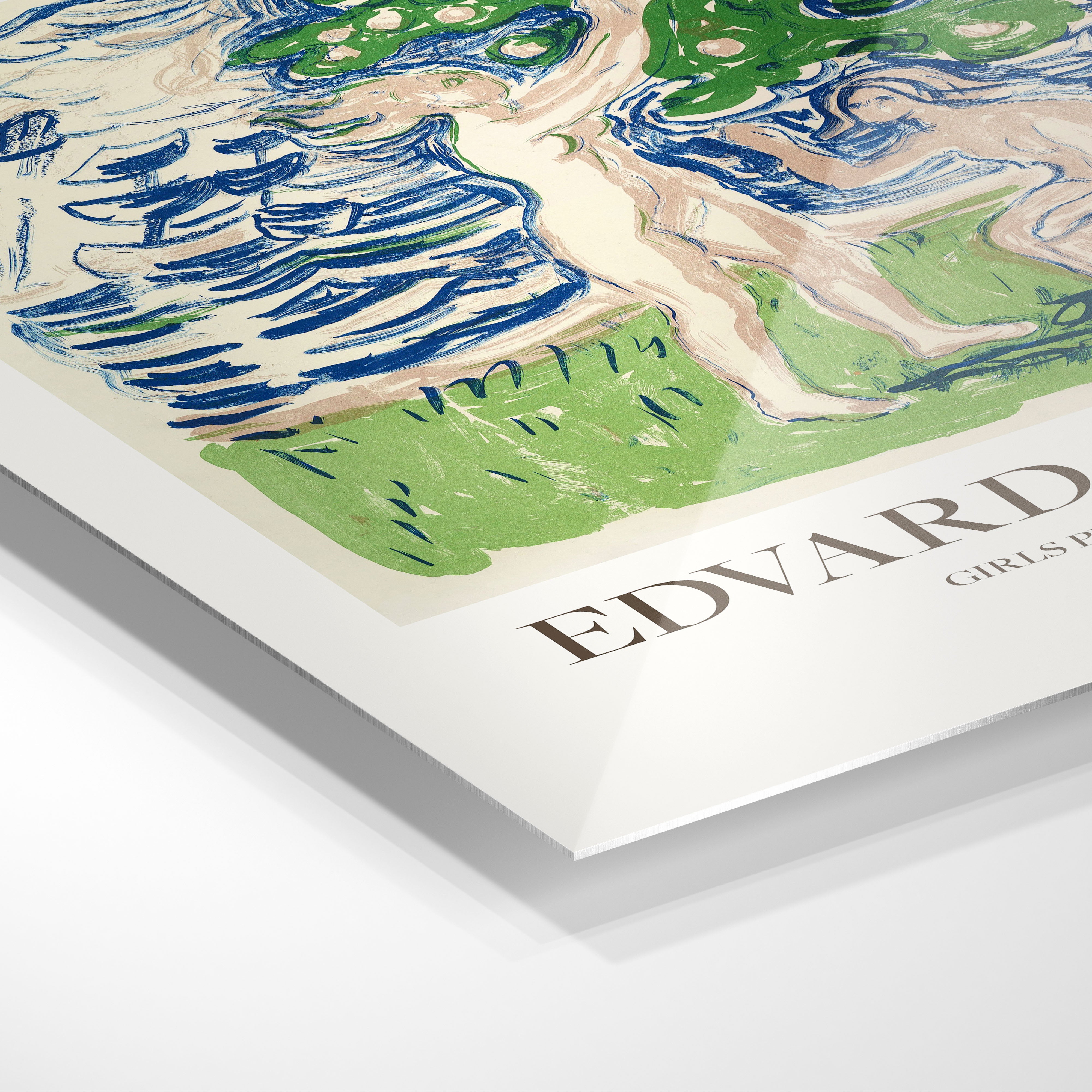 Girls Picking Apples by Edvard Munch