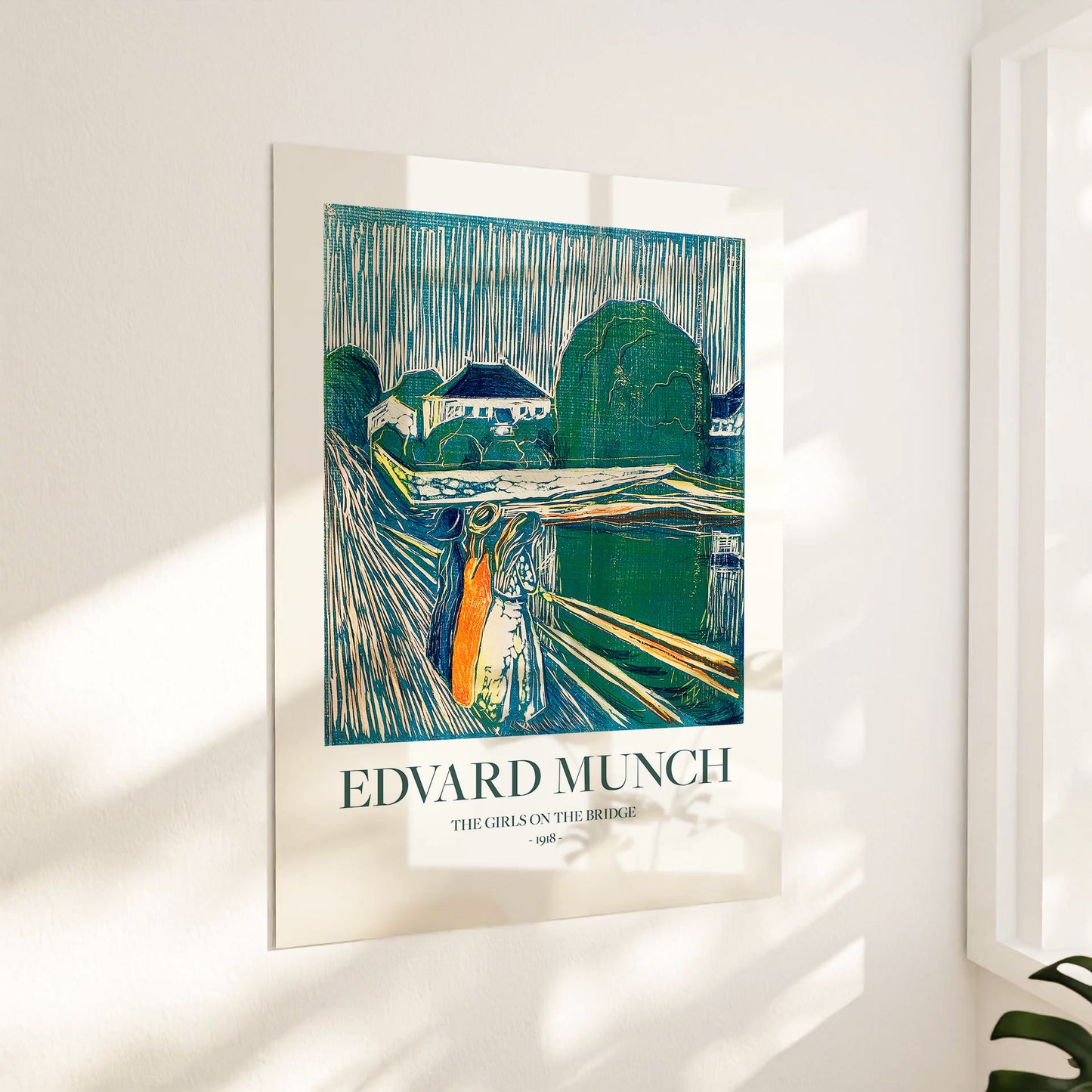 The Girls On The Bridge by Edvard Munch