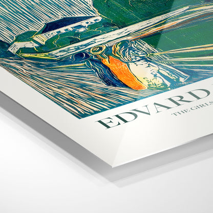 The Girls On The Bridge by Edvard Munch