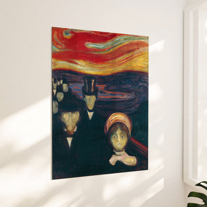 Anxiety by Edvard Munch