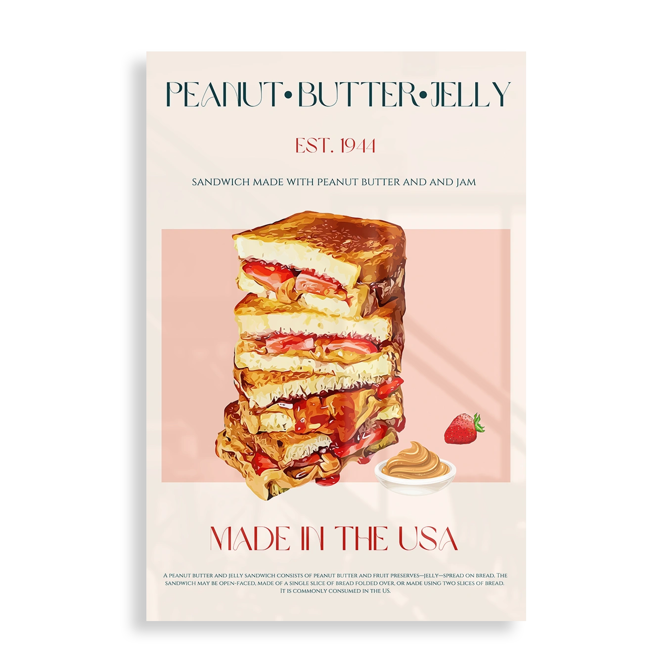 Peanut Butter & Jelly Sandwich Est. 1944