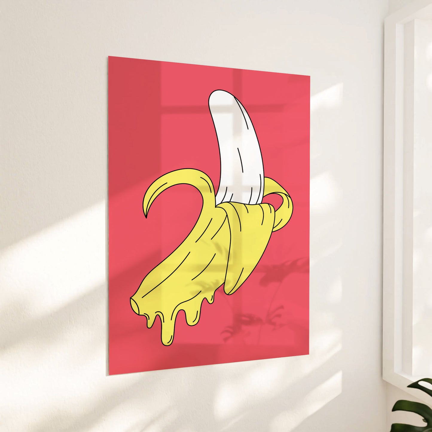 Melting banana