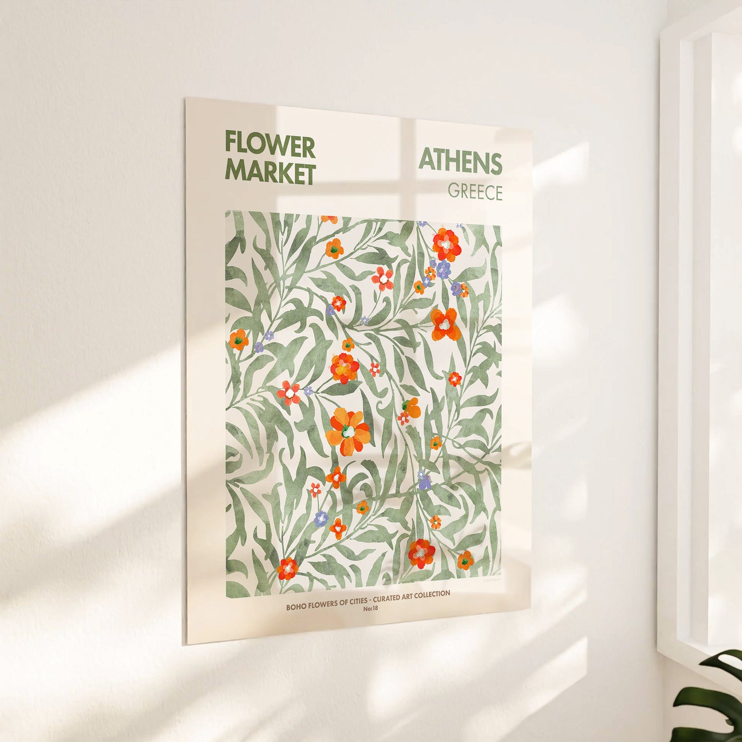 Flower Markert, Athens