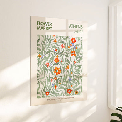 Flower Markert, Athens
