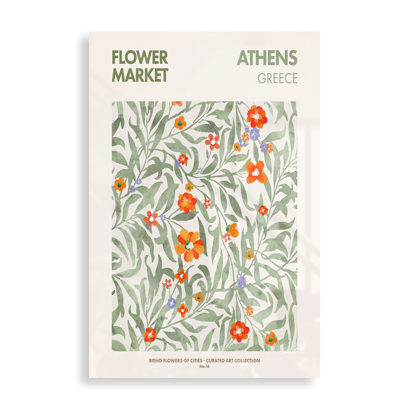 Flower Market, Athens