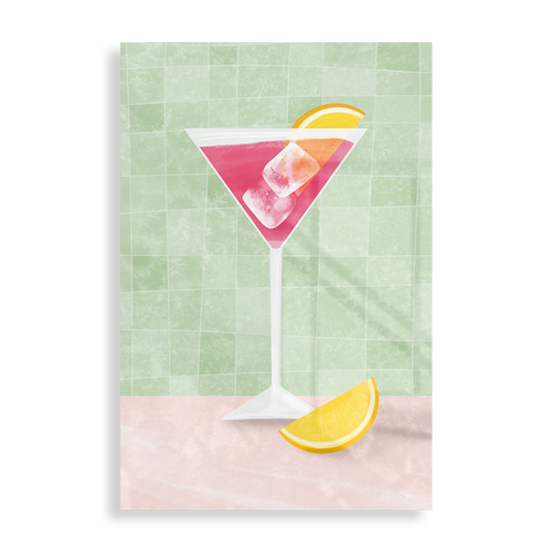 Pink coctail