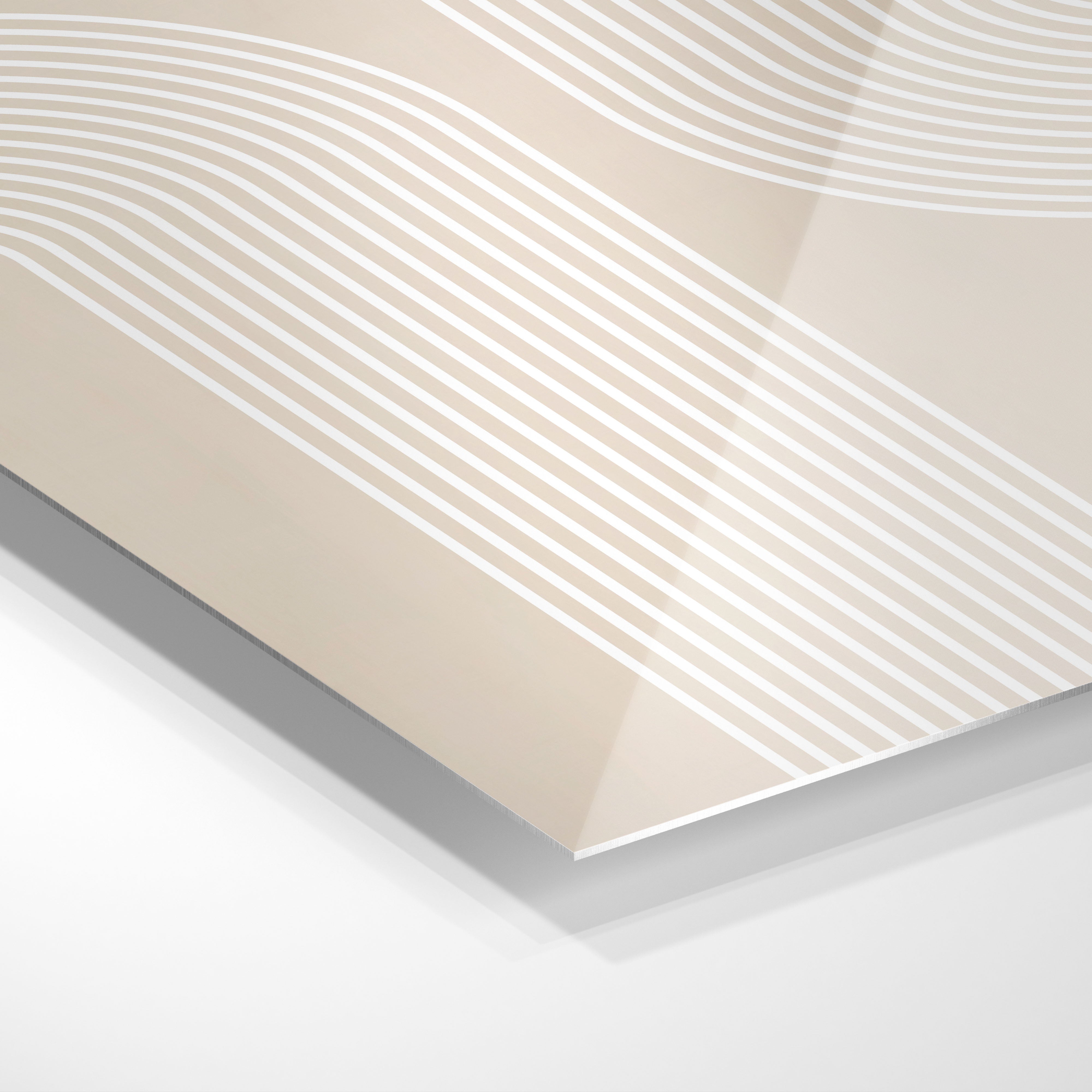 Beige cirkelmønster