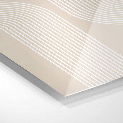 Beige cirkelmønster