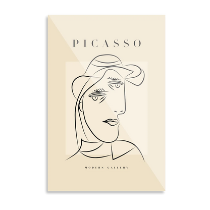 Picasso "Abstrakt kvindeansigt"