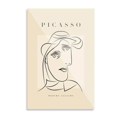 Picasso "Abstrakt kvindeansigt"