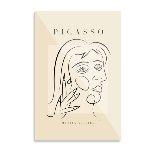 Picasso "Abstrakt kvindeansigt" 1