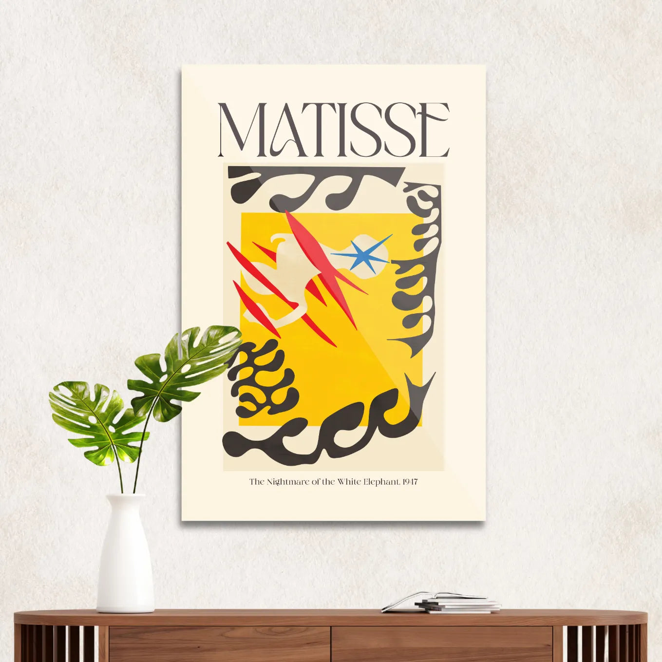 Matisse The nightmare of the white elephant, 1947