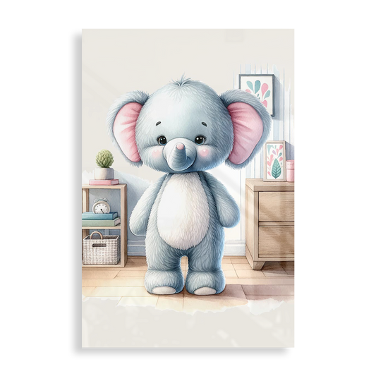 Little elephant teddy bear