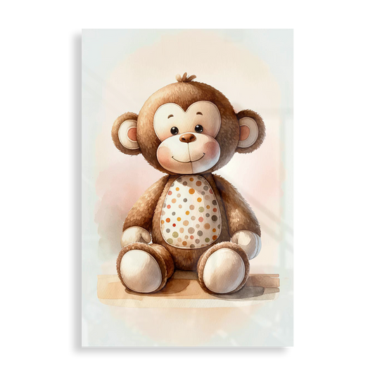 Little monkey teddy bear