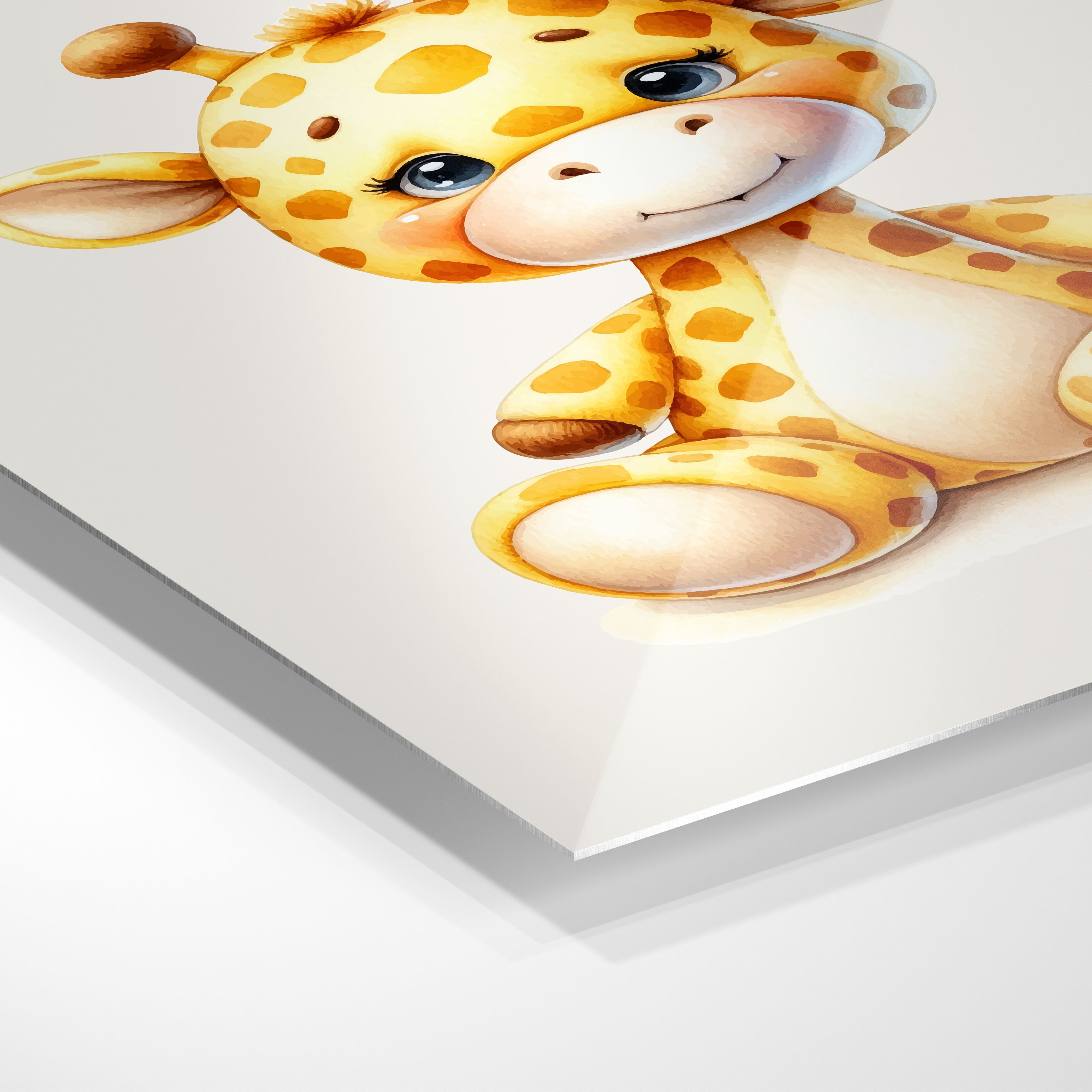 Small giraffe teddy bear