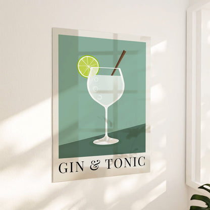 Gin & Tonic cocktail