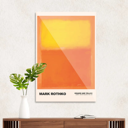 Mark Rothko Orange And Yellow