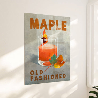 Maple Old Fashioned Cocktail