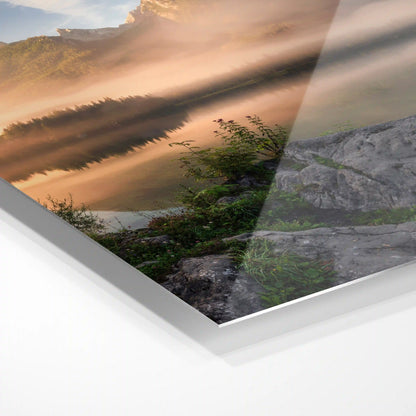 Golden hour in the Alps