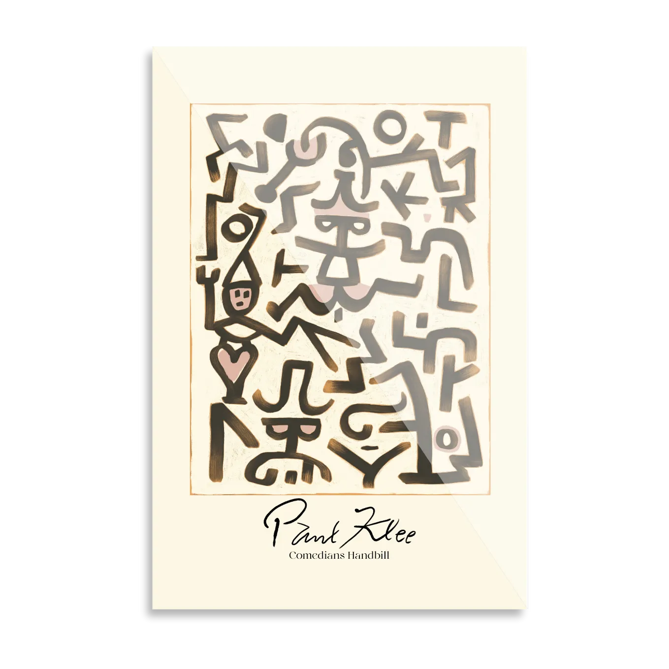 Paul Klee Comedian's Handbill