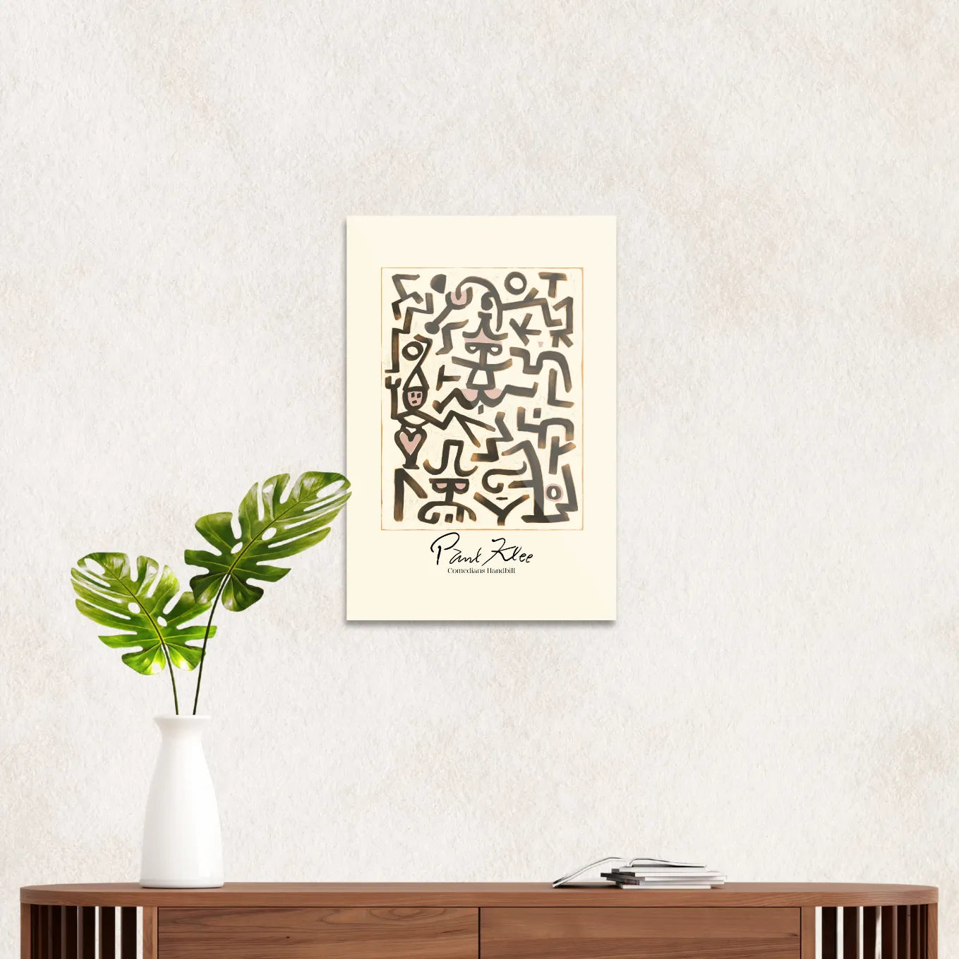 Paul Klee Comedian's Handbill