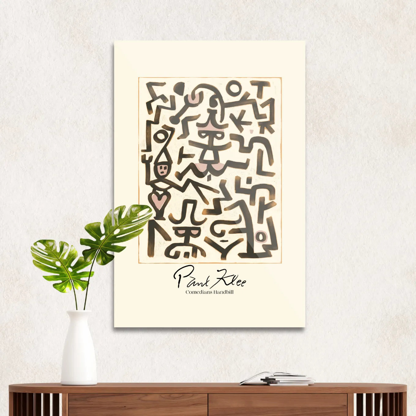 Paul Klee Comedian's Handbill