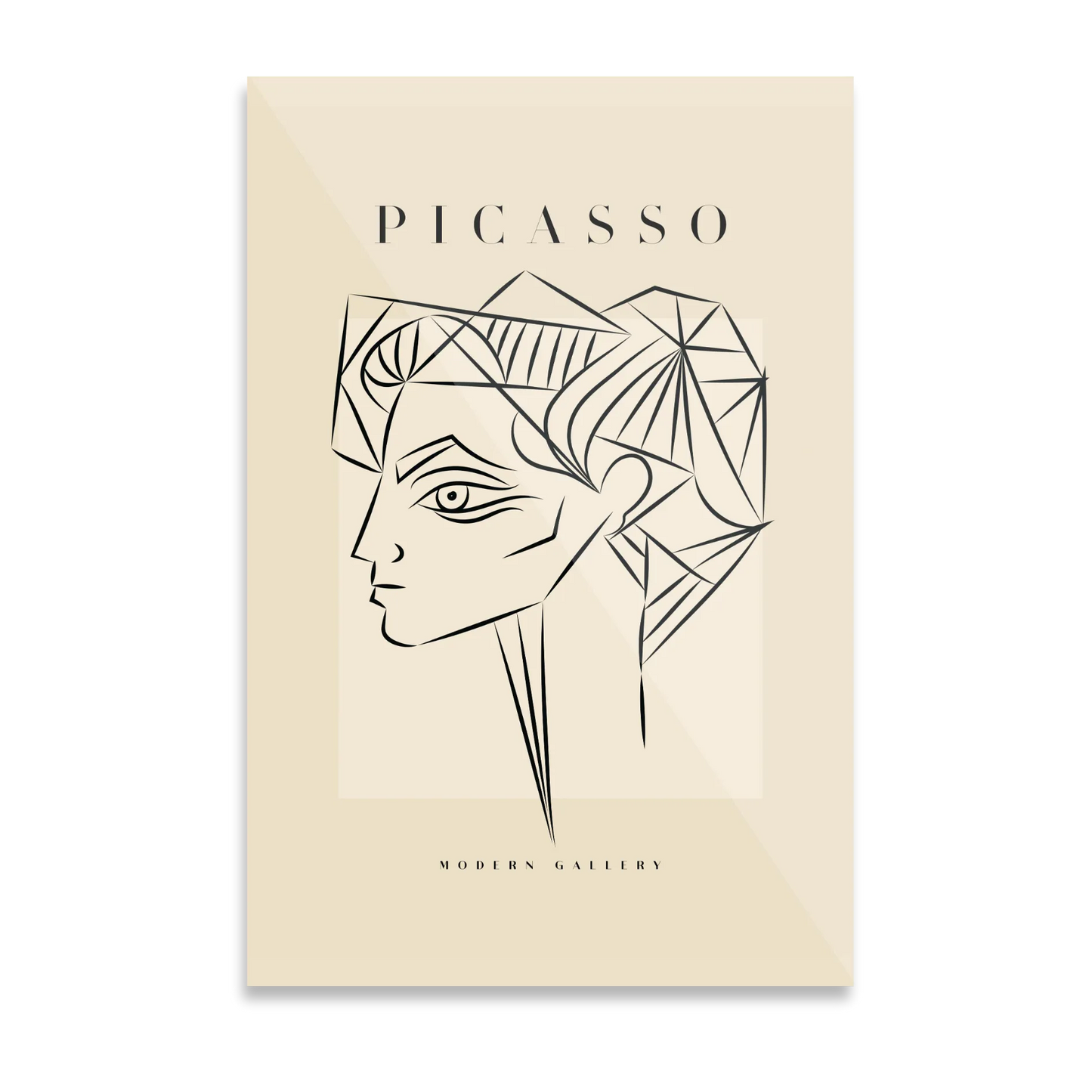 Picasso "Kvindeprofil"