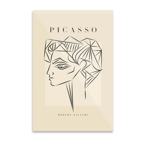 Picasso "Kvindeprofil"