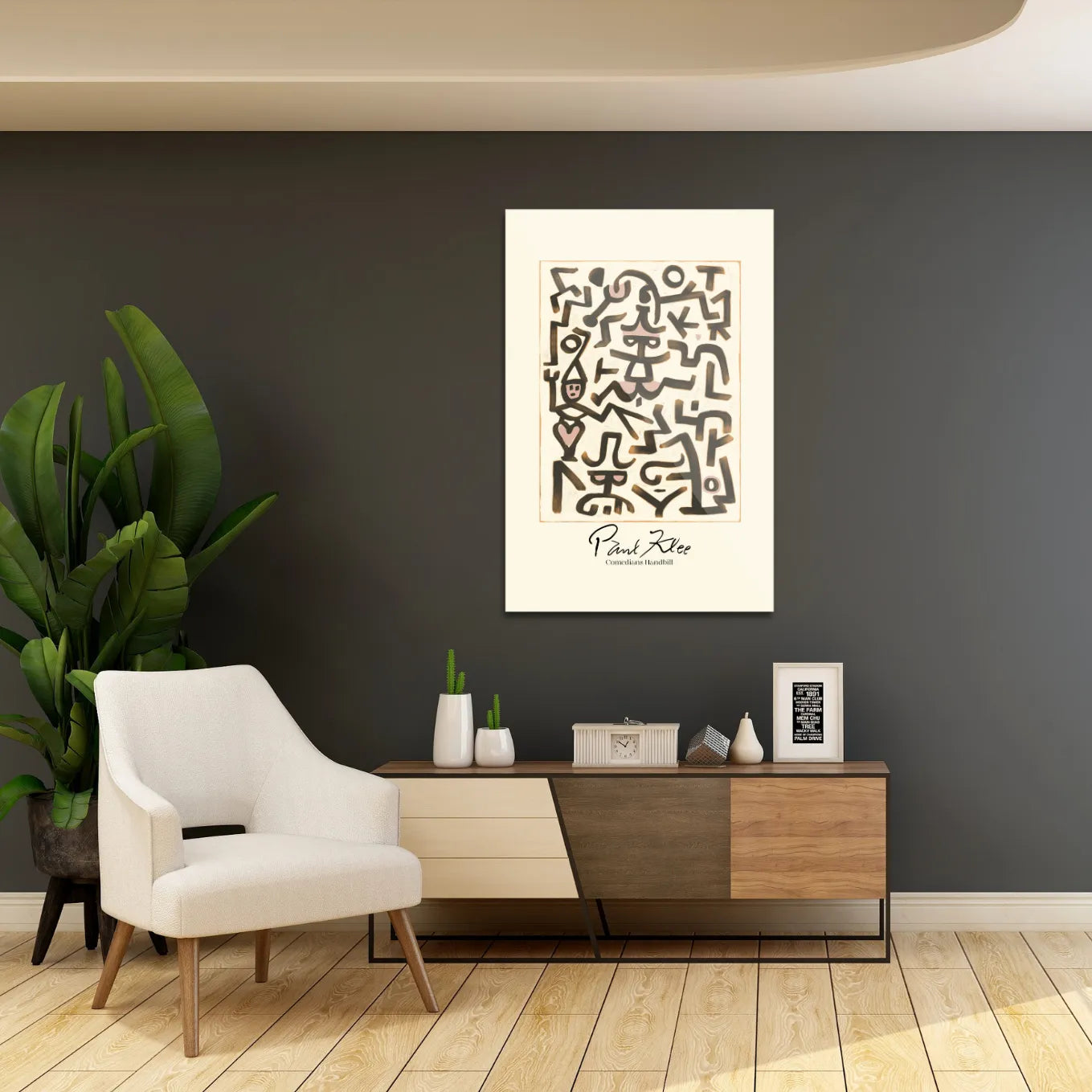 Paul Klee Comedian's Handbill