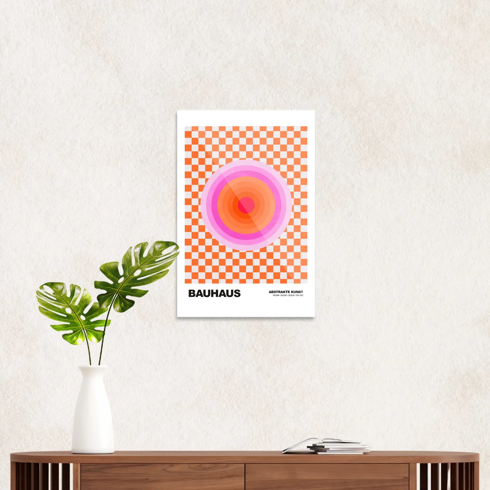 Bauhaus abstract circles