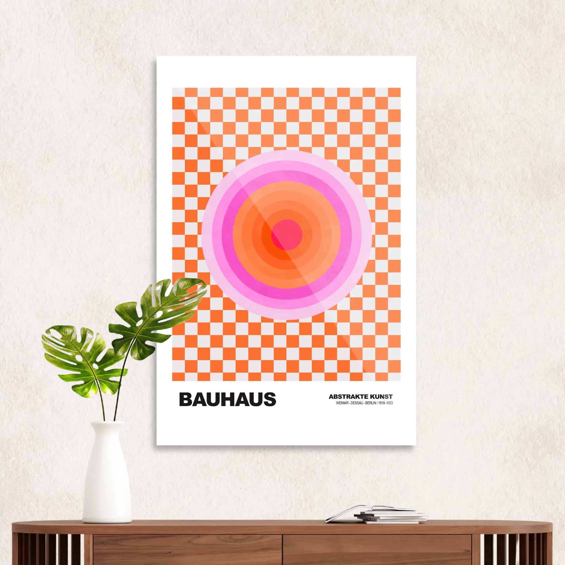 Bauhaus abstract circles