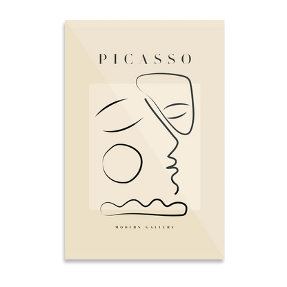 Picasso "Lukkede øjne"