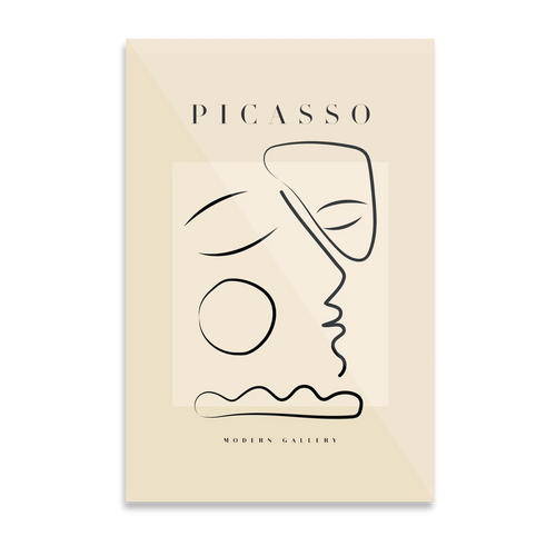 Picasso "Lukkede øjne"