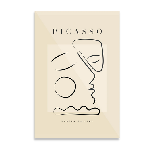 Picasso "Lukkede øjne"
