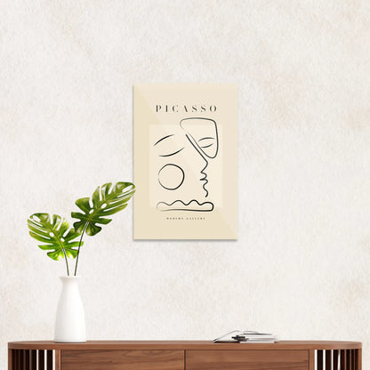 Picasso "Lukkede øjne"