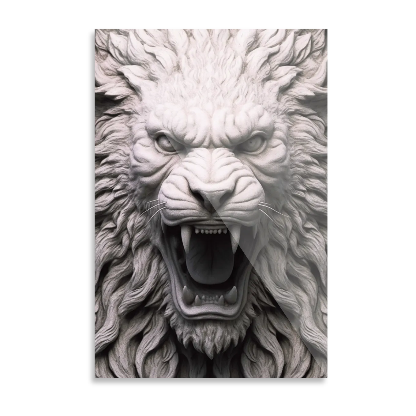 Lion statue