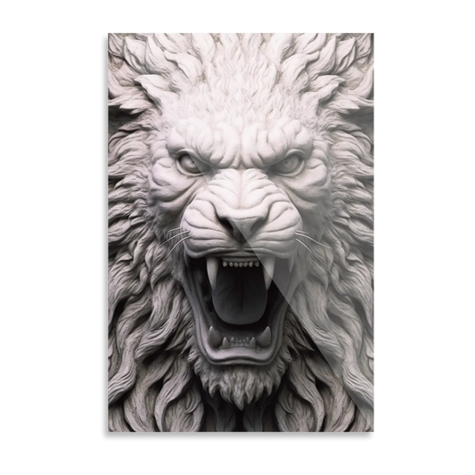 Lion statue