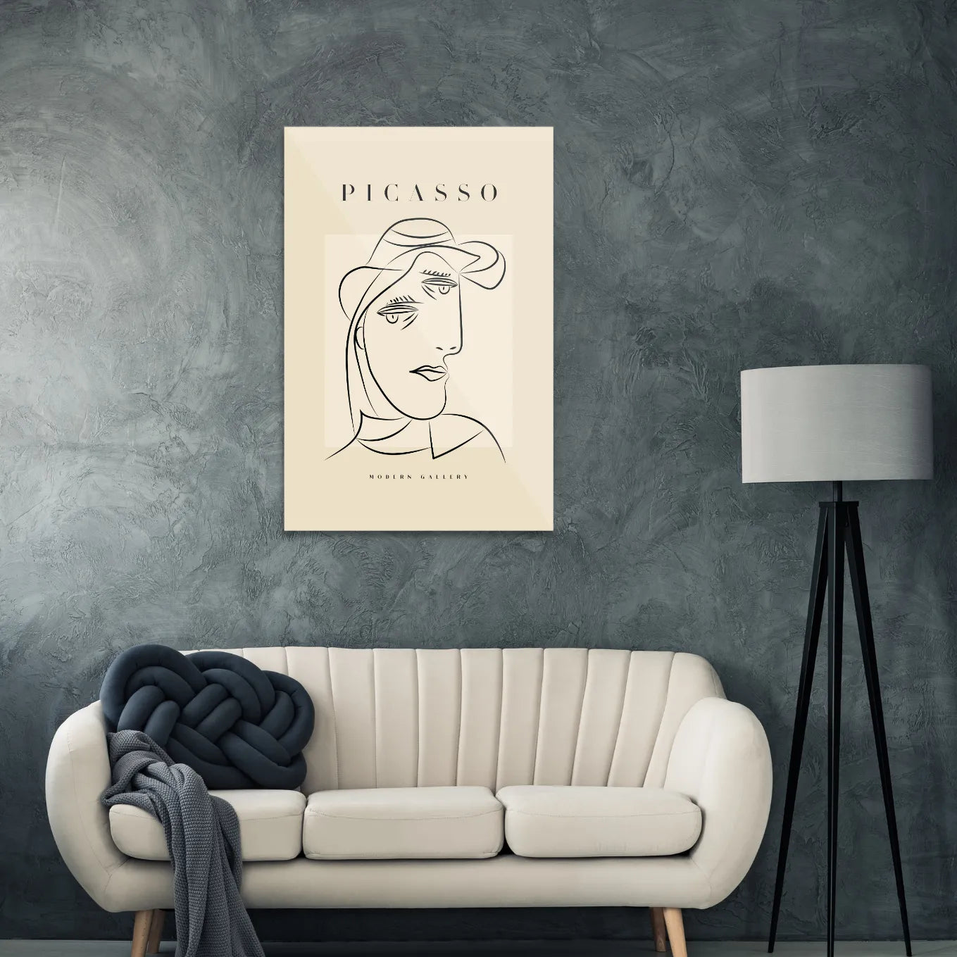 Picasso "Abstrakt kvindeansigt"