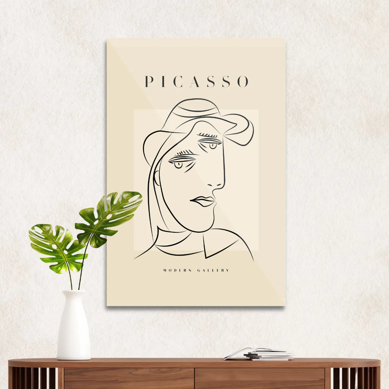 Picasso "Abstrakt kvindeansigt"